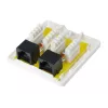 Pintarasian kotelo Equip 2-porttinen Cat.6 235214