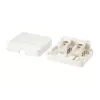 2-porttinen Keystone Jack -pintarasian kotelo Equip 125124