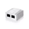 Pintarasian kotelo Equip 2-porttinen Cat.6 235212