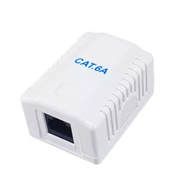 Verkkoliitäntärasia Equip 235215 Cat6a valkoinen 54 mm x 39 mm x 29,5 mm