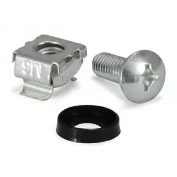 Equip M6 häkkimutteri-ruuvisarja, 20 sarjaa
