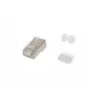 Equip Cat.6A RJ45 suojattu liitin, 100 kpl/pakkaus