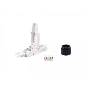 Equip Cat.6 työkaluton RJ45-liitin, 5 kpl/sarja