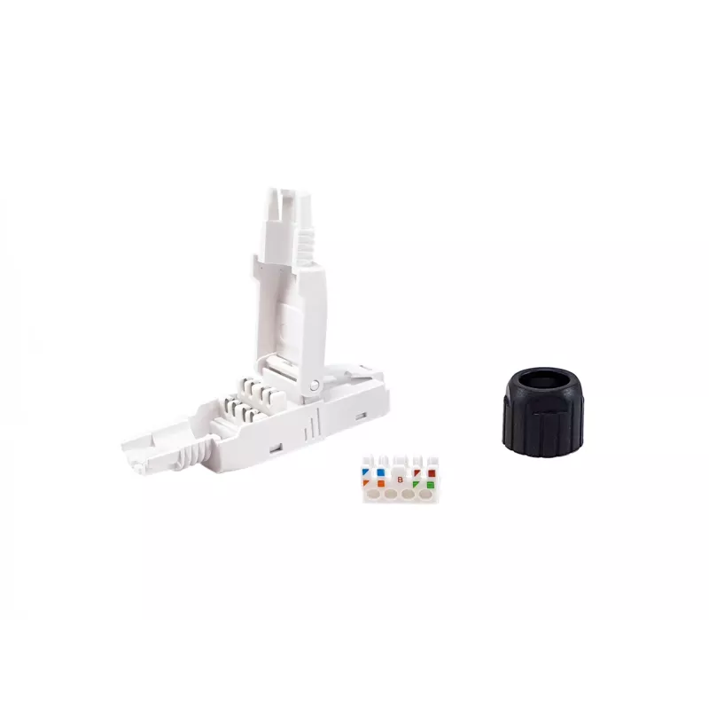 Equip Cat.6 työkaluton RJ45-liitin, 5 kpl/sarja