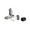 Equip Cat 8.1 työkaluton RJ45-liitin 5 kpl/sarja musta ruostumaton teräs uros