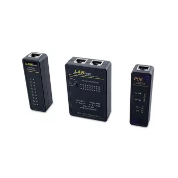 Equip verkkokaapelitesteri, RJ45, BNC, PoE
