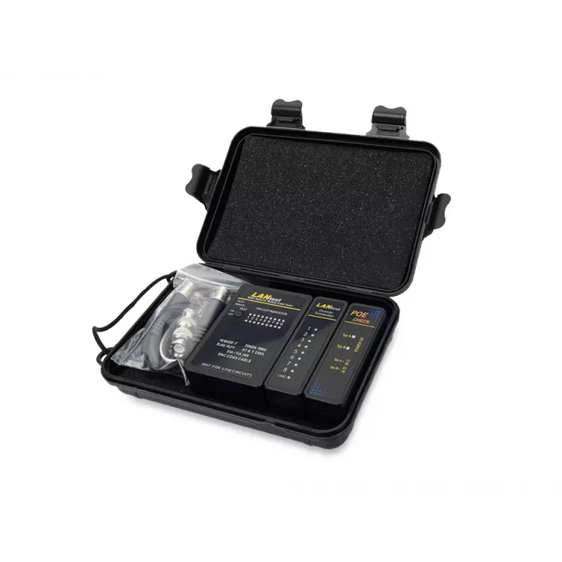 Equip verkkokaapelitesteri, RJ45, BNC, PoE