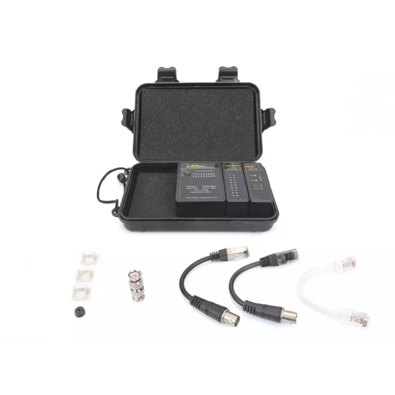 Equip verkkokaapelitesteri, RJ45, BNC, PoE