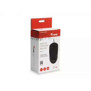 Equip 245102 hiiri toimisto molempikätinen USB Type-A optinen 1000 DPI