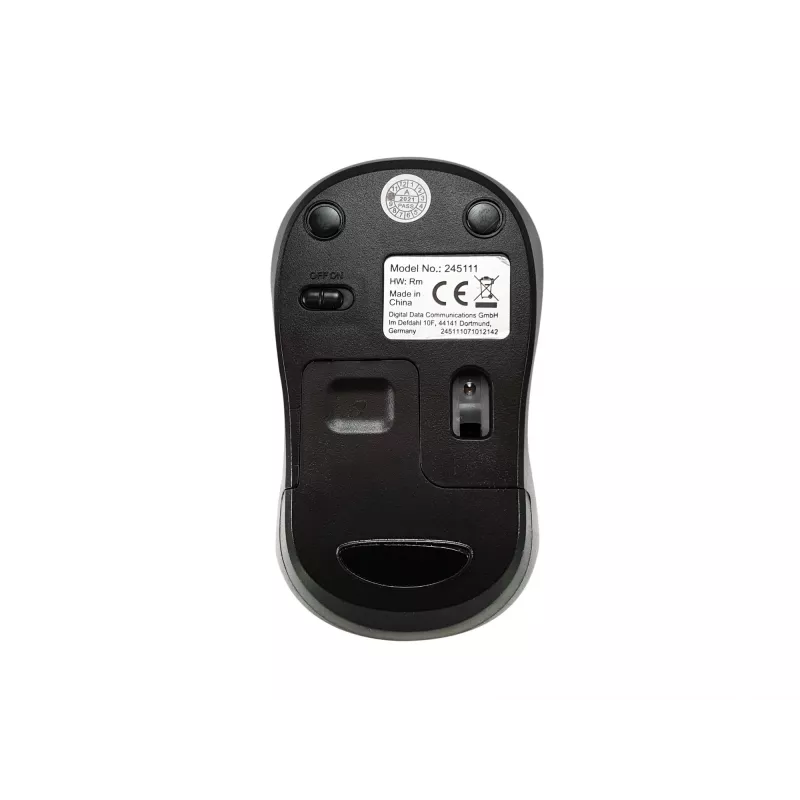 Equip Comfort langaton musta RF langaton hiiri