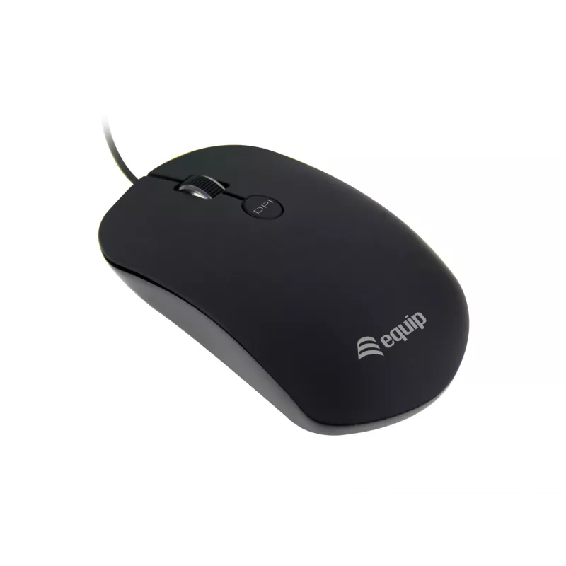 Equip USB Comfort hiiri, molempikätinen, optinen, USB Type-A, 1600 DPI, musta