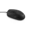 Equip USB Silent hiiri, molempikätinen, optinen, USB Type-A, 1200 DPI, musta