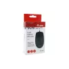 Equip USB Silent hiiri, molempikätinen, optinen, USB Type-A, 1200 DPI, musta