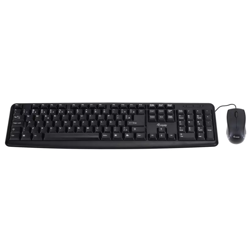 Equip 245203 näppäimistö hiiri sisältyy toimisto USB QWERTY italia musta