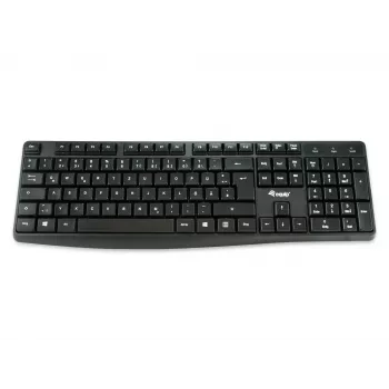 Equip johdollinen USB-näppäimistö, täysikokoinen (100%), johdollinen, USB, QWERTY, musta