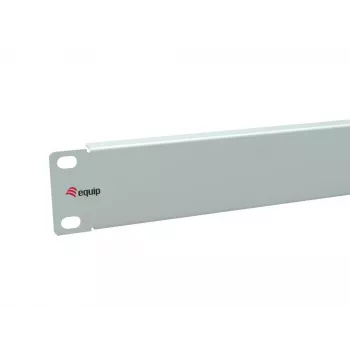 Sokkopaneeli Equip 10 tuuman 1U vaaleanharmaa teräs 25,4 mm