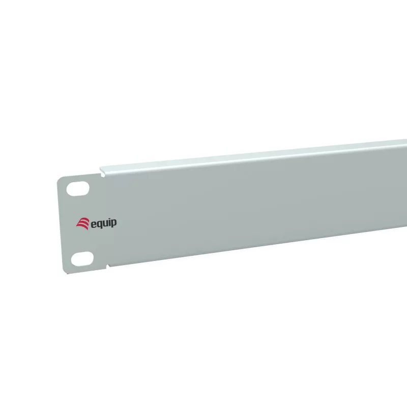 Sokkopaneeli Equip 10 tuuman 1U vaaleanharmaa teräs 25,4 mm