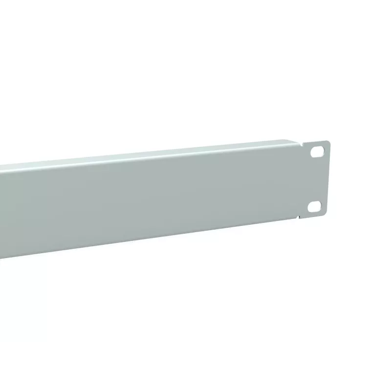 Sokkopaneeli Equip 10 tuuman 1U vaaleanharmaa teräs 25,4 mm