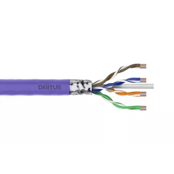 DIGITUS asennuskaapeli - CAT6 - F/UTP - AWG 23/1 - 305 m - violetti