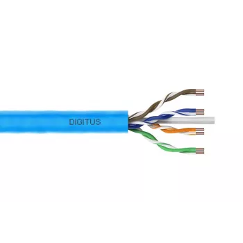 DIGITUS asennuskaapeli - CAT6a - U/UTP - AWG 23/1 - 305 m - vaaleansininen