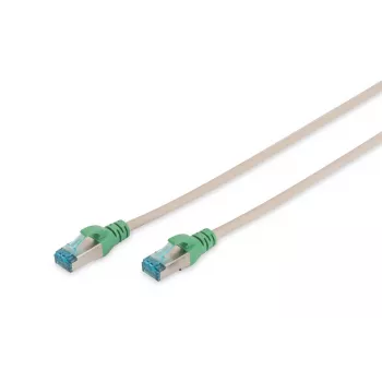 DIGITUS crossover-kaapeli – Cat 5e – SF/UTP – Snagless – Cu – 2 m – harmaa