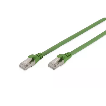 DIGITUS verkkokaapeli - CAT6a - S/FTP - valettu - 10 m - vihreä