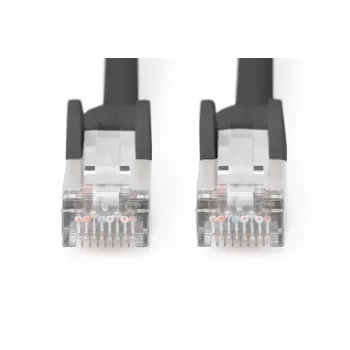 DIGITUS verkkokaapeli - CAT6 - S/FTP - Booted - 3 m - musta