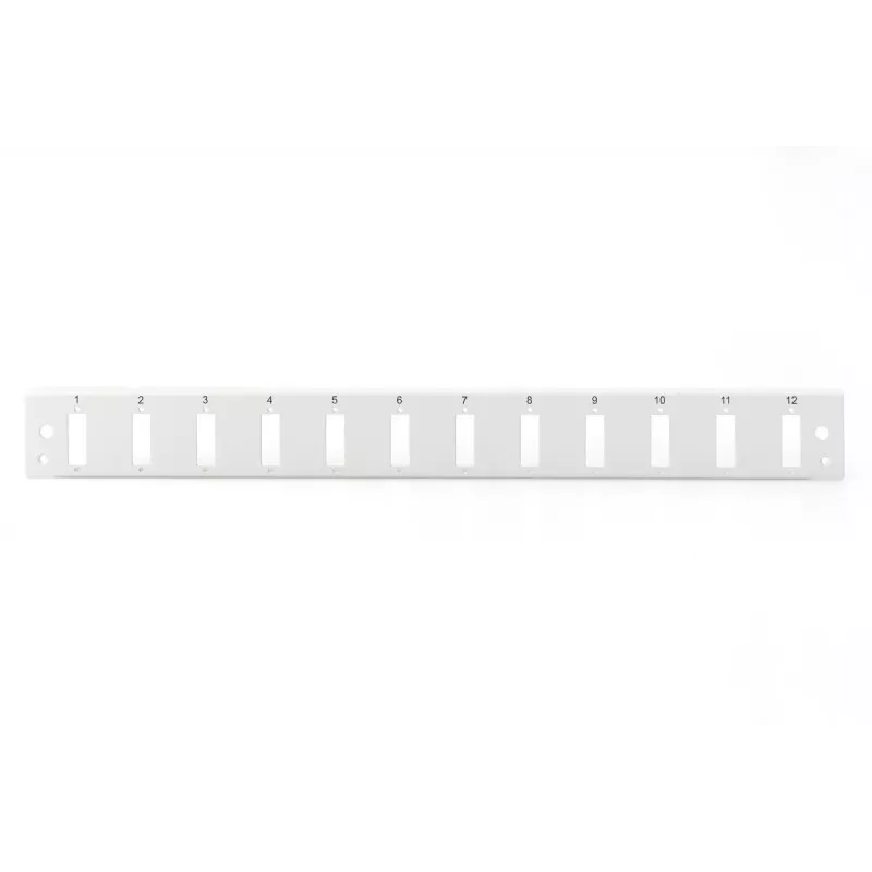 DIGITUS kuitu etupaneeli Quick Lock 12x SC DX pystysuora harmaa