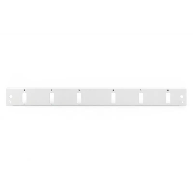 DIGITUS kuitu etupaneeli Quick Lock 6x SC DX pystysuora harmaa