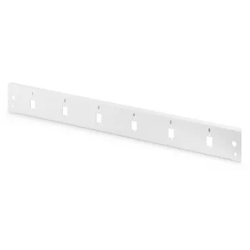 DIGITUS kuitu-etupaneeli Quick Lock 6x SC SX LC DX pystysuora harmaa