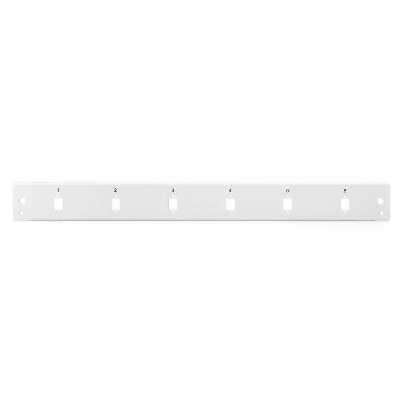 DIGITUS kuitu-etupaneeli Quick Lock 6x SC SX LC DX pystysuora harmaa