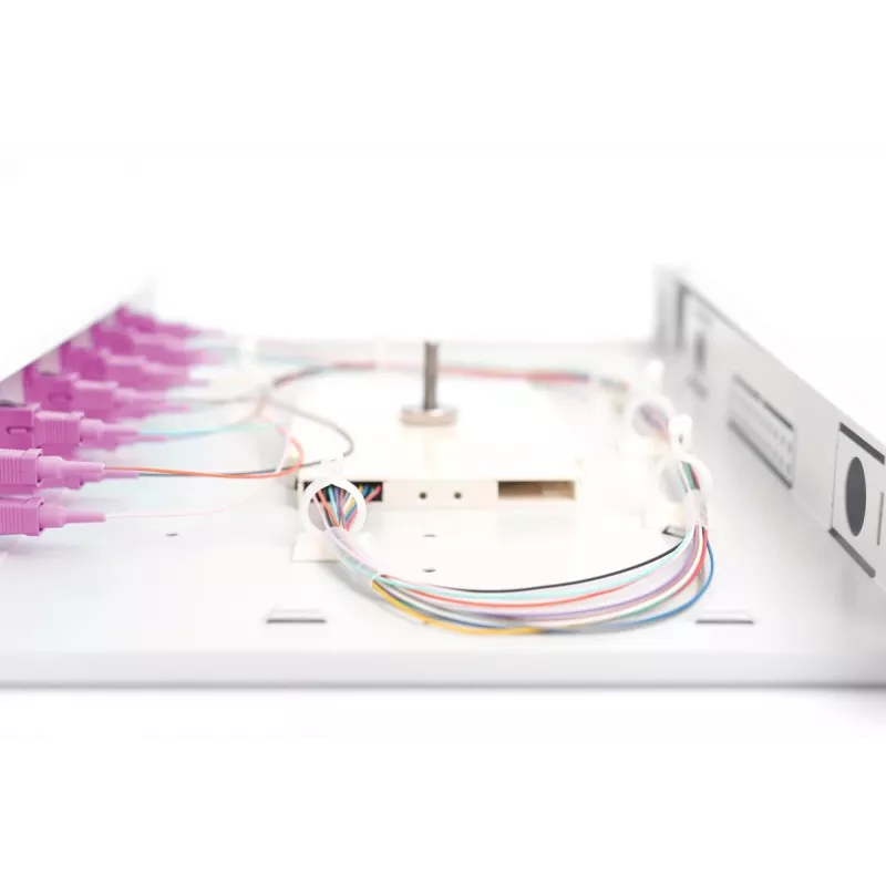 DIGITUS kuitujatkosrasia SC OM4 1U 6xSC-DX kas. pigtailit liittimet