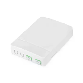 DIGITUS FTTH-liitäntärasia, 2x LC(APC) DX adapteri, pinta-asennus