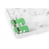 DIGITUS FTTH-liitäntärasia, 2x LC(APC) DX adapteri, pinta-asennus