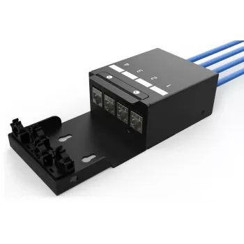 DIGITUS Consolidation Point Box - 4 porttia Keystone-moduulit älykkäällä kaapelinhallinnalla