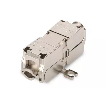 DIGITUS kenttäliitäntäliitin CAT6A, 500 MHz AWG 22-26, täysin suojattu Keystone-rakenne, 26x35x80 mm