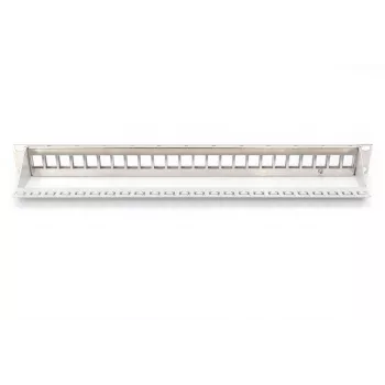 DIGITUS modulaarinen patchpanel Keystone Jack -liittimelle, 1U rack-asennus – varustamaton