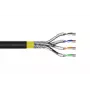 DIGITUS asennuskaapeli - CAT 7A - S/FTP - AWG 22/1 simplex - 500m - keltainen - Dca-s1a d1 a1