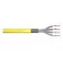 DIGITUS asennuskaapeli - CAT 7A - S/FTP - AWG 22/1 simplex - 500 m - keltainen - B2ca