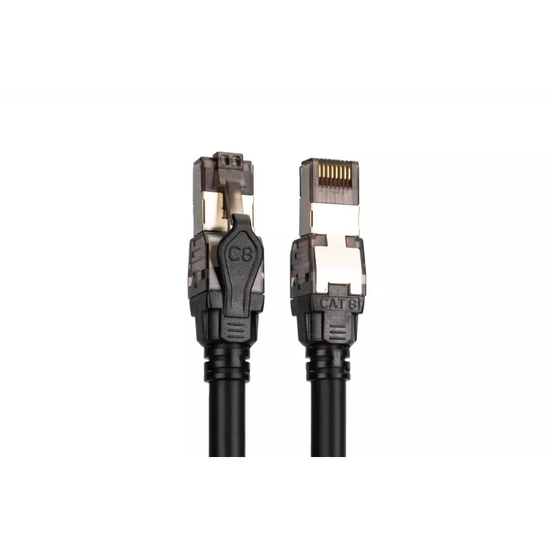 DIGITUS patchkaapeli - Kat. 8.1 - S/FTP - AWG 24/7 - 5m - musta