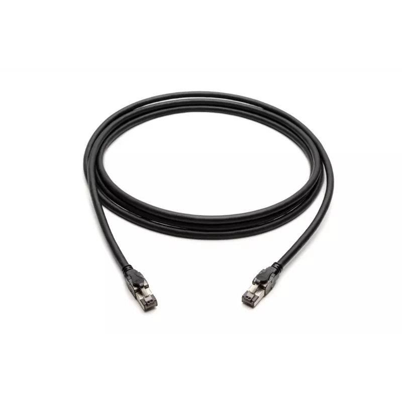 DIGITUS patchkaapeli - Cat 8.1 - S/FTP - AWG 24/7 - 2m - musta