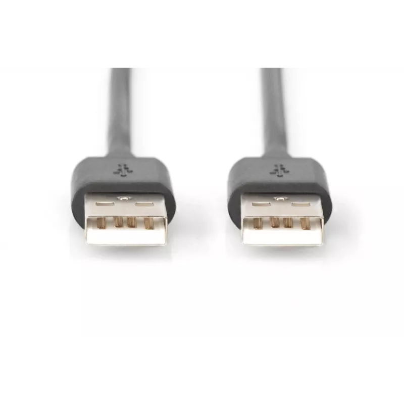 DIGITUS USB 2.0 liitäntäkaapeli A 1m USB 2.0 -yhteensopiva