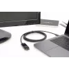 DIGITUS USB Type-C -adapterikaapeli, Type-C–DP M/M, 2 m 4K/60 Hz, 32,4 Gbit/s, CE, musta