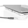 DIGITUS AK-300210-020-S USB-C jatkojohto, USB 2.0, USB-C uros/naaras, 3 A, 2 m, musta
