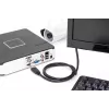 DIGITUS HDMI Premium High Speed -liitäntäkaapeli, Type-A M/M, 5 m Ethernetillä, Ultra HD 60p musta