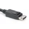 DIGITUS AK-340106-050-S DisplayPort-kaapeli, DP uros/uros lukituksella, DisplayPort 1.4, 8K, 5 m, musta