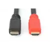 DIGITUS HDMI-kaapeli 10 m Ultra HD 24p signaalivahvistimella