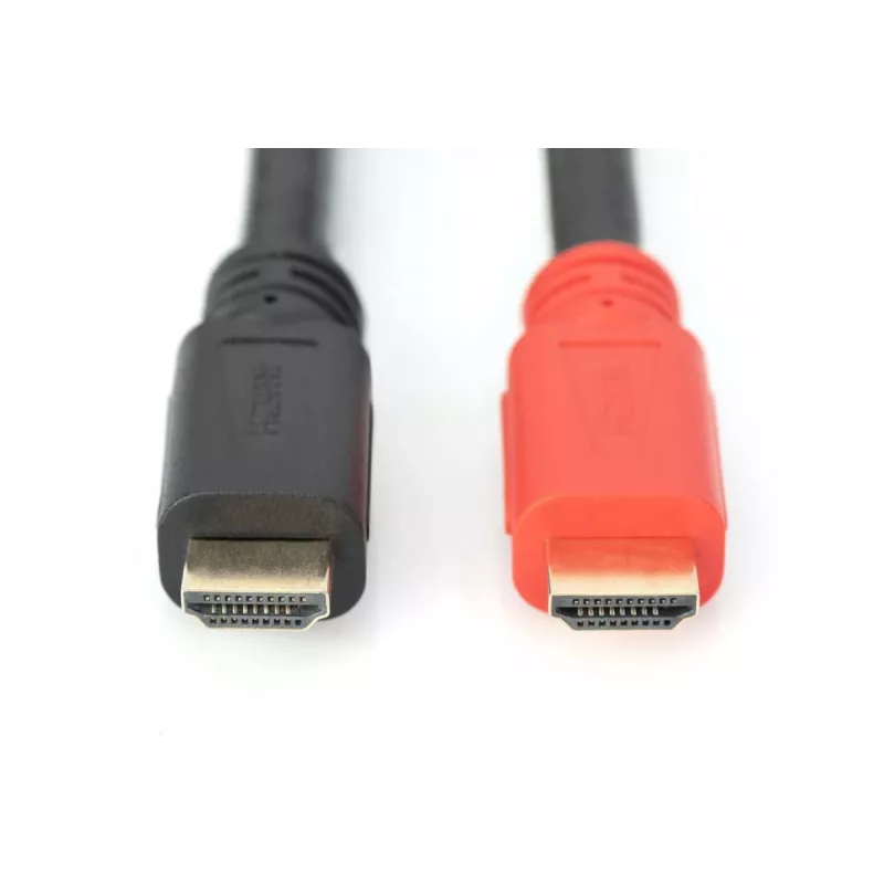 DIGITUS HDMI-kaapeli 10 m Ultra HD 24p signaalivahvistimella