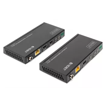 DIGITUS HDBaseT HDMI -jatkosarja 150 m 4K/60Hz 18 Gbps YUV 444 HDR