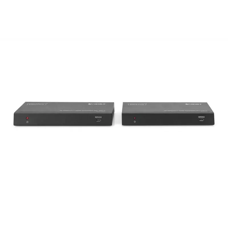 DIGITUS DS-55508 4K HDBaseT HDMI-jatkosarja, 150 m, 4K/60Hz, 18 Gbps, YUV 4:4:4, HDR, PoC, RS-232, IR